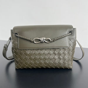 Bottega Veneta BV 815781V2HLD1208 Small Andiamo Messenger Green - Default Title - View 2