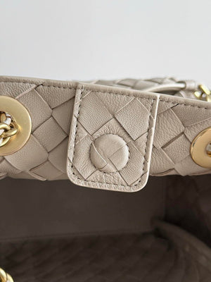 Bottega Veneta BV 817175V4SC59104 Small Parachute Chain Chalk - Default Title - View 6