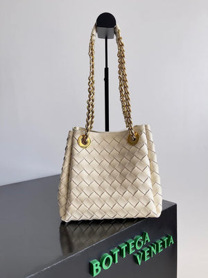 Bottega Veneta BV 817175V4SC59104 Small Parachute Chain Beige - Default Title - View 1