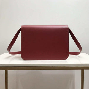 Burberry 80103371 Medium Leather TB Bag Wine Red - Default Title - View 2