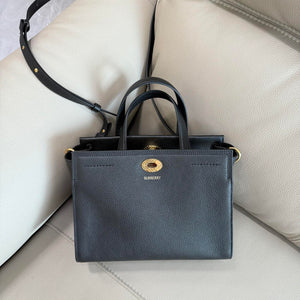 Burberry Mini Cotswolds Tote 81145901 Bag Black - Default Title - View 1