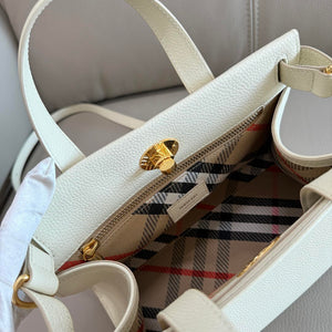 Burberry Mini Cotswolds Tote 81145901 Bag White - Default Title - View 5