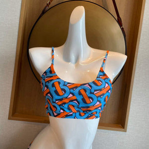 Burberry Monogram Print Stretch Nylon Bikini 80563732 - S - View 2