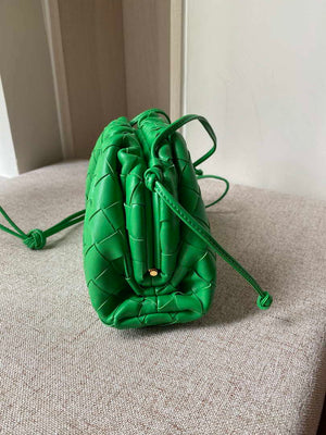 BV 585852VCPP13722 Bottega Veneta Mini Pouch Green - Default Title - View 3