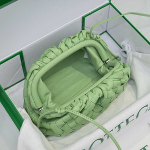 BV 585852VCPP13840 Bottega Veneta Mini Pouch Light Green - Default Title - View 6