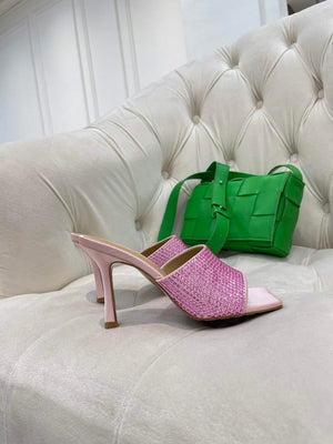 BV 709028 Bottega Veneta Stretch Strass-embellished Shoes BV5808 - 35 - View 6