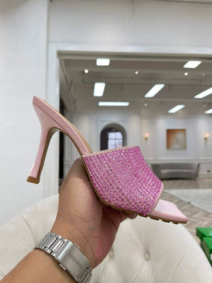 BV 709028 Bottega Veneta Stretch Strass-embellished Shoes BV5808 - 35 - View 7