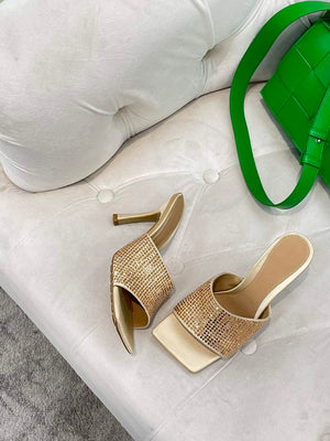 BV 709028 Bottega Veneta Stretch Strass-embellished Shoes BV5810 - 35 - View 3