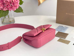 Bvlgari 291087 Serpenti Cabochon Crossbody Bag Pink - Default Title - View 5