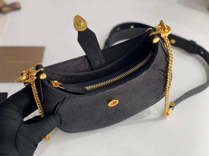 Bvlgari 291632 Small Serpenti Ellipse Shoulder Bag Black - Default Title - View 8