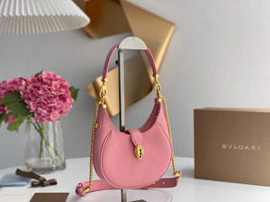Bvlgari 291632 Small Serpenti Ellipse Crossbody Bag Pink - Default Title - View 3