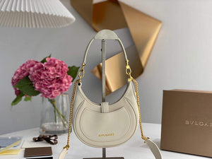 Bvlgari 291632 Small Serpenti Ellipse Crossbody Bag Ivory - Default Title - View 6