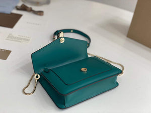 Bvlgari 291859 Serpenti Forever Chain Wallet Green - Default Title - View 6