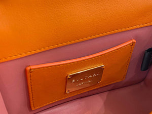 Bvlgari 291946 Serpenti Cabochon Maxi Chain Crossbody Mini Bag Orange - Default Title - View 9