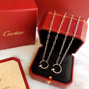 Cartier Clash De Cartier Necklace Rose Gold Diamonds Ca20242 - Rose Gold - View 1