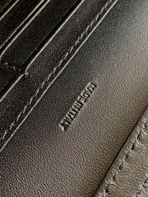 Celine 10J733 CUIR TRIOMPHE Calfskin leather WOC Black - Default Title - View 9