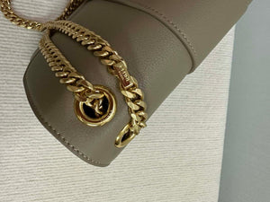 Celine 115853 Medium Celine Victoire Bag In Supple Calfskin Apricot Gold - Default Title - View 5