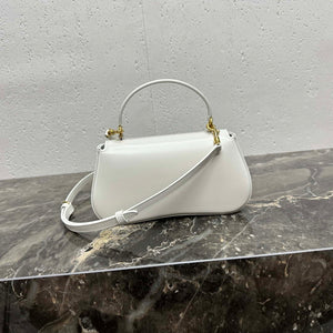 Celine 119533BF4 Teen Celine Lola in Shiny Calfskin White - Default Title - View 3