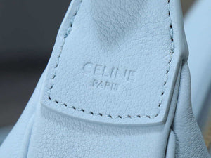 Celine 120723DPJ Teen Celine Lulu IN SUPPLE GRAINED CALFSKIN Blue - Default Title - View 3