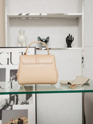 Celine 188003 Small 16 Bag IN Satinated Calfskin Apricot - Default Title - View 4