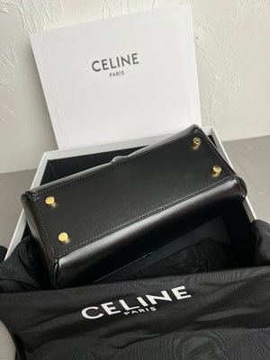 Celine 188003 Small 16 Bag IN Satinated Calfskin Black - Default Title - View 9