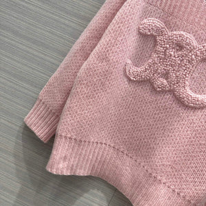 Celine 2AC99309T Boat Neck Triomphe Sweater C99068 - S - View 5