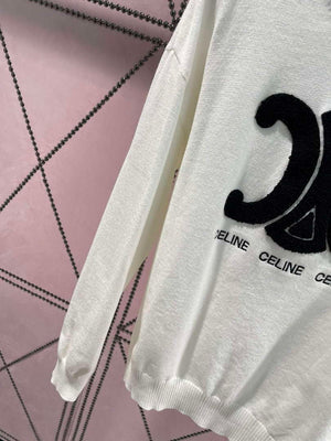 Celine 2AC99309T Triomphe Sweater C99070 - S - View 4