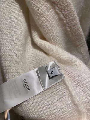 Celine 2AD7L440U Embroidered Cardigan In Brushed Mohair C99075 - S - View 6