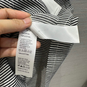Celine 2U141098V Trapeze Mini Dress In Hickory Stripes C99075 - S - View 8