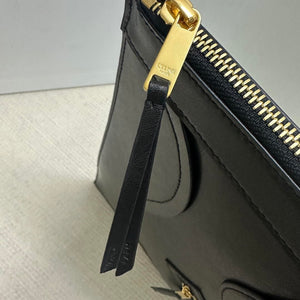 CELINE FLAT LUGGAGE IN GLOSSY CALFSKIN 123963GW4 Black - Default Title - View 5