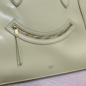 CELINE FLAT LUGGAGE IN GLOSSY CALFSKIN 123963GW4 Light Yellow - Default Title - View 9