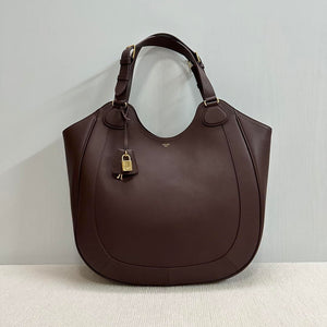 CELINE HOBO IN SUPPLE SMOOTH CALFSKIN 119353 Dark BROWN - Default Title - View 9