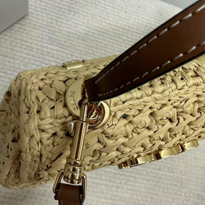 Celine Teen Celine Lola with Raffia Effect Textile 119862 Nature - Default Title - View 7