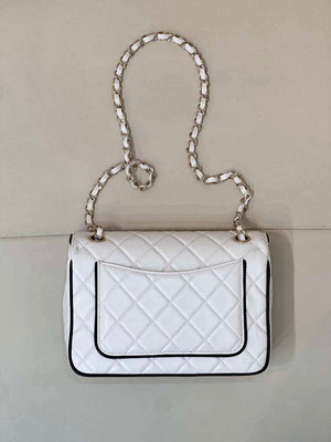 Chanel 2025SS Flap Bag Lambskin AS5150 White - Default Title - View 15