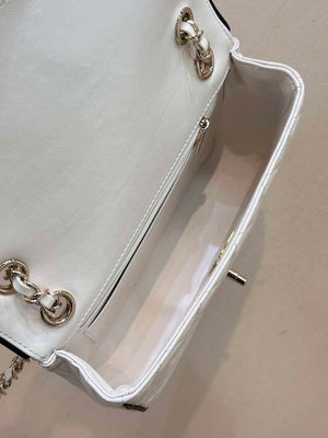 Chanel 2025SS Flap Bag Lambskin AS5150 White - Default Title - View 7