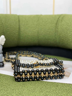 Chanel 22SS summer new collection artificial pearls and glazed pearl strings White - Default Title - View 6