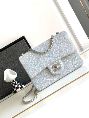 Chanel 23cm Flap Handbag Rhinestones 23S CF Limited Edition - Default Title - View 1