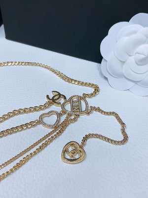 Chanel 24c calfskin Resin white logo buckle pearl and gold metal 1.5cm AA0930 - '--Please Select-- - View 3