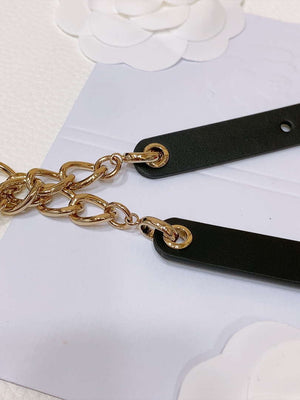 Chanel 24c calfskin Resin white logo buckle pearl and gold metal 1.5cm AA0933 - '--Please Select-- - View 4