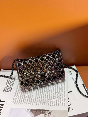 Chanel 24c collector series evening bag Swarovski rhinestones A88809 - Default Title - View 2
