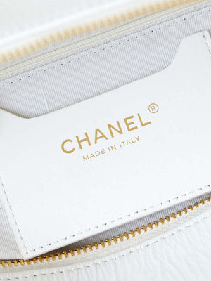 Chanel 24K Bowling Shoulder bowling Bag Gold AS4933 White - Default Title - View 8