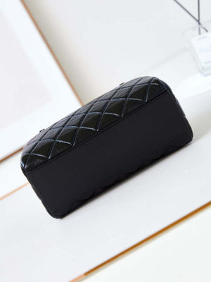 Chanel 24K New Bowling ball waxed Lambskin AS5152 Black Gold - Default Title - View 6