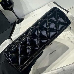Chanel 25A AS4416 Mini Shopping Bag Mirror Calfskin Black - Default Title - View 6
