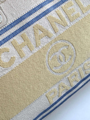 Chanel 25C A66941 Large Shopping Tote Yellow - Default Title - View 5