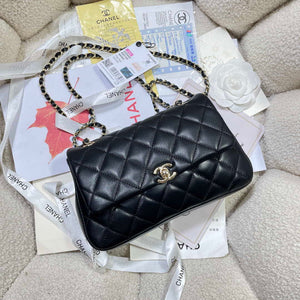 Chanel 25S Flap Black Lambskin Bag AP5485 gold - Default Title - View 6
