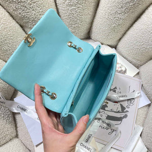Chanel 25S Flap Blue Lambskin Bag AP5485 gold - Default Title - View 8