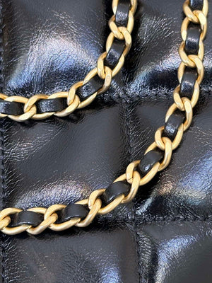 Chanel 25SS AS5528 Hobo Handbag in Lambskin Black - Default Title - View 14
