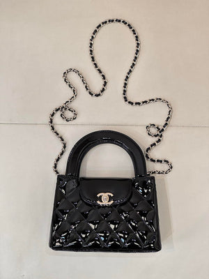 Chanel 26S AS4416 Mini Shopping Bag Mirror Calfskin Black - Default Title - View 2