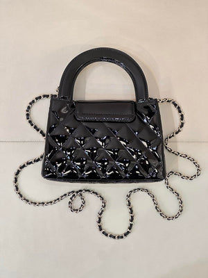 Chanel 26S AS4416 Mini Shopping Bag Mirror Calfskin Black - Default Title - View 9