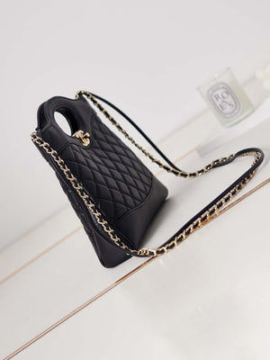 Chanel 31 mini Shopping Chain Lambskin leather AS4133 Bag Black - Default Title - View 2